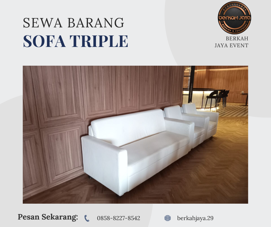 Sewa Sofa Ringan Di Kantong Area Jakarta Selatan