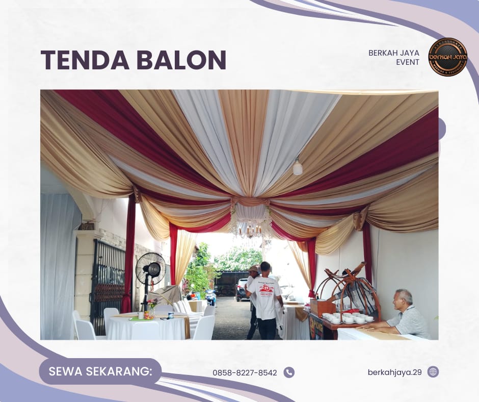 Sewa Tenda Lengkap Area Jakarta Selatan