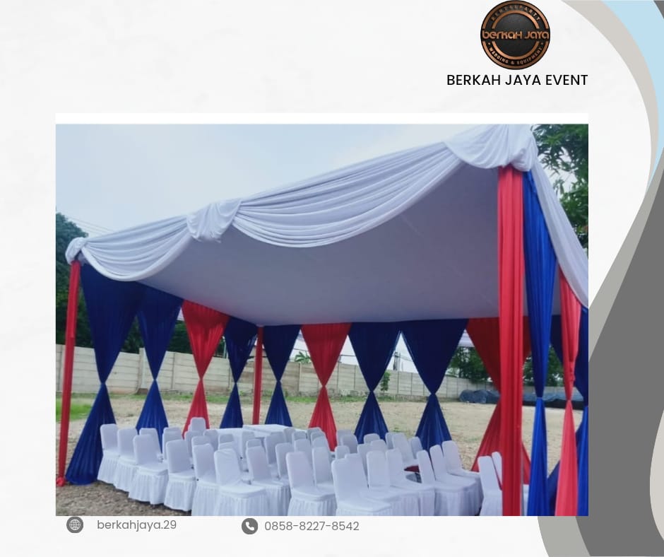 Sewa Tenda Plafon Putih Poni Putih Jakarta Selatan