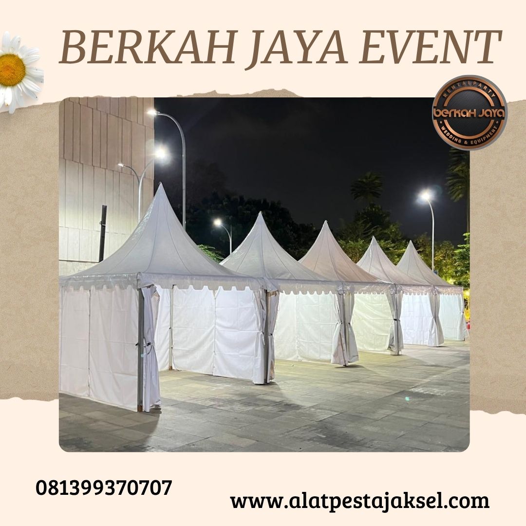 Tempat Rental Tenda Sarnafil Area Jakarta Selatan