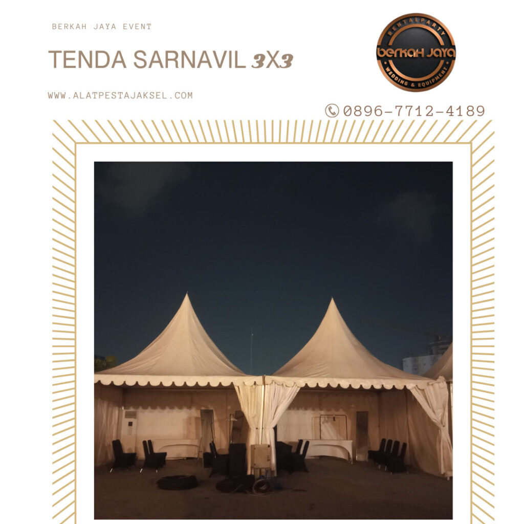 Tempat Rental Tenda Sarnafil Area Jakarta Selatan