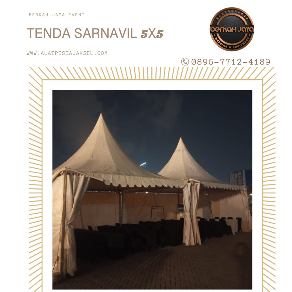 Tempat Rental Tenda Sarnafil Area Jakarta Selatan