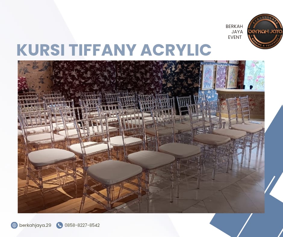 Jasa Sewa Kursi Tiffany Berkualitas Area Jakarta Selatan