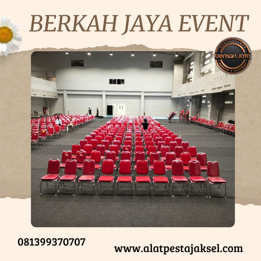 Tempat Rental Kursi Futura Murah Berkualitas Area Jakarta Selatan