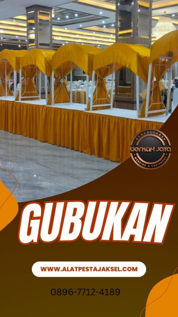 Rental Gubukan Katering Mewah Berkualitas Area Jakarta Selatan