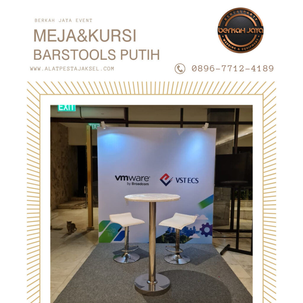 Jasa Sewa Meja Barstool Berkualitas Area Jakarta Selatan