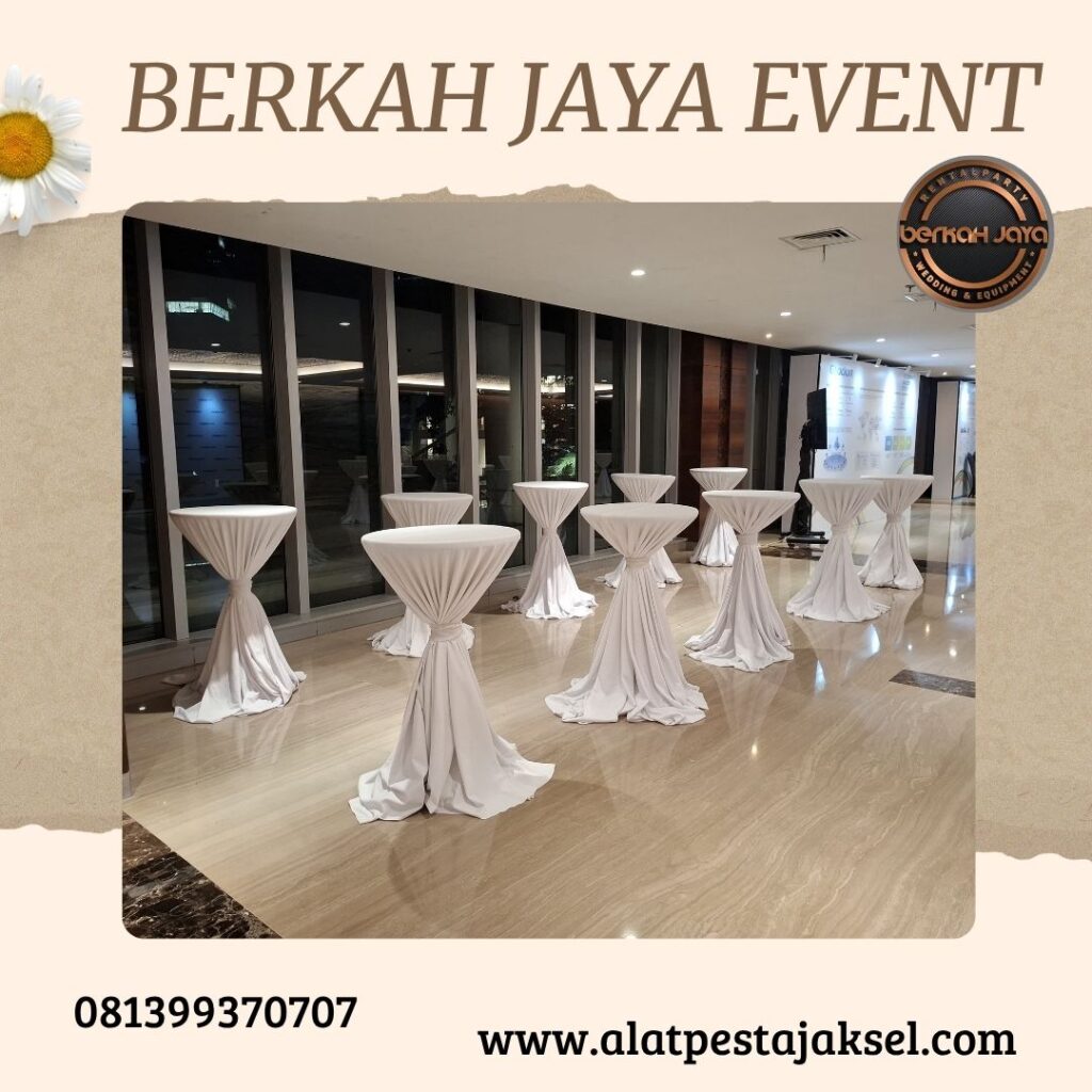 Jasa Sewa Meja Barstool Berkualitas Area Jakarta Selatan