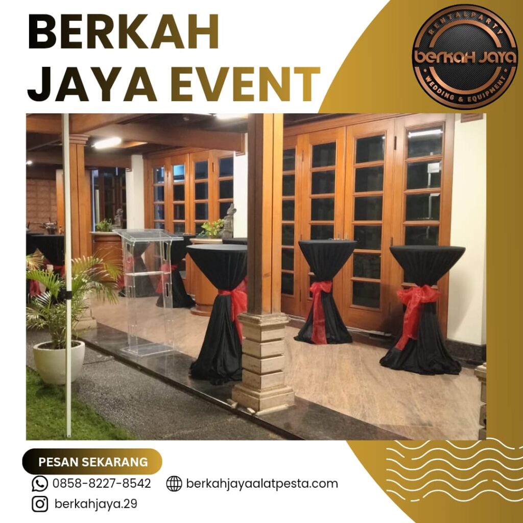 Jasa Sewa Meja Barstool Berkualitas Area Jakarta Selatan