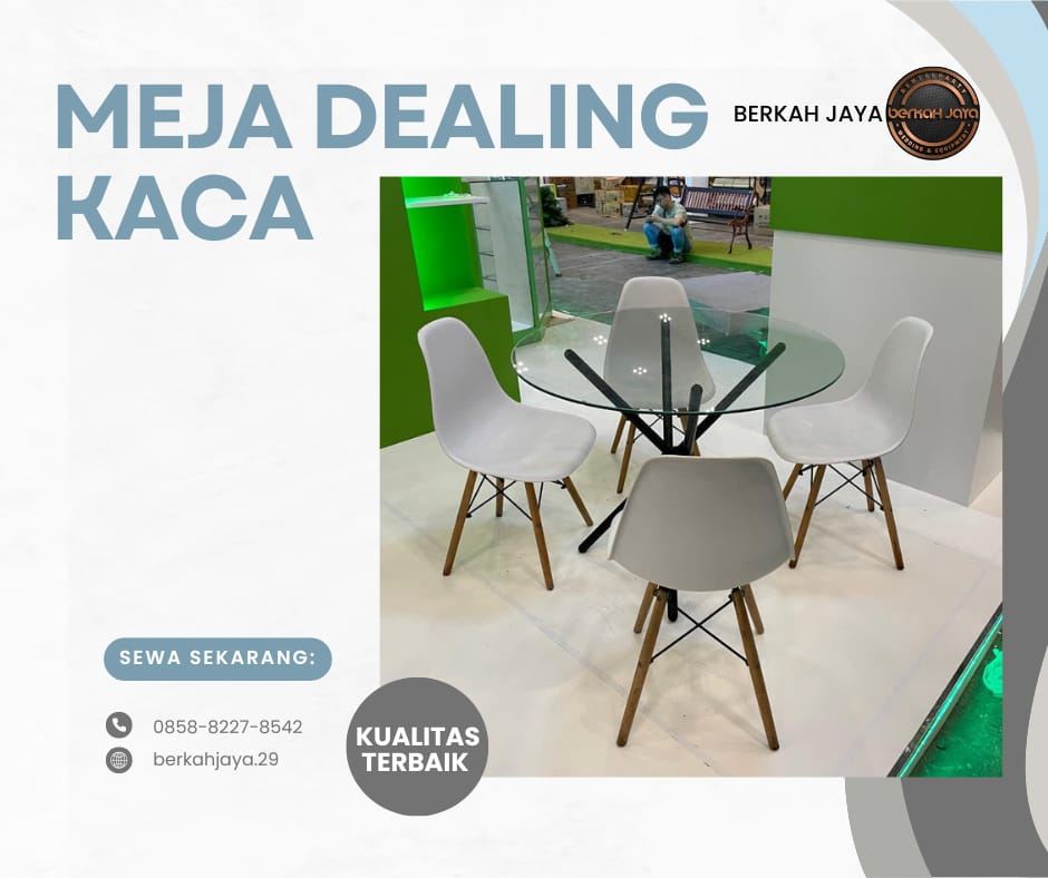 Sewa Meja Dealing Kaca Berkualitas Daerah Jakarta Selatan