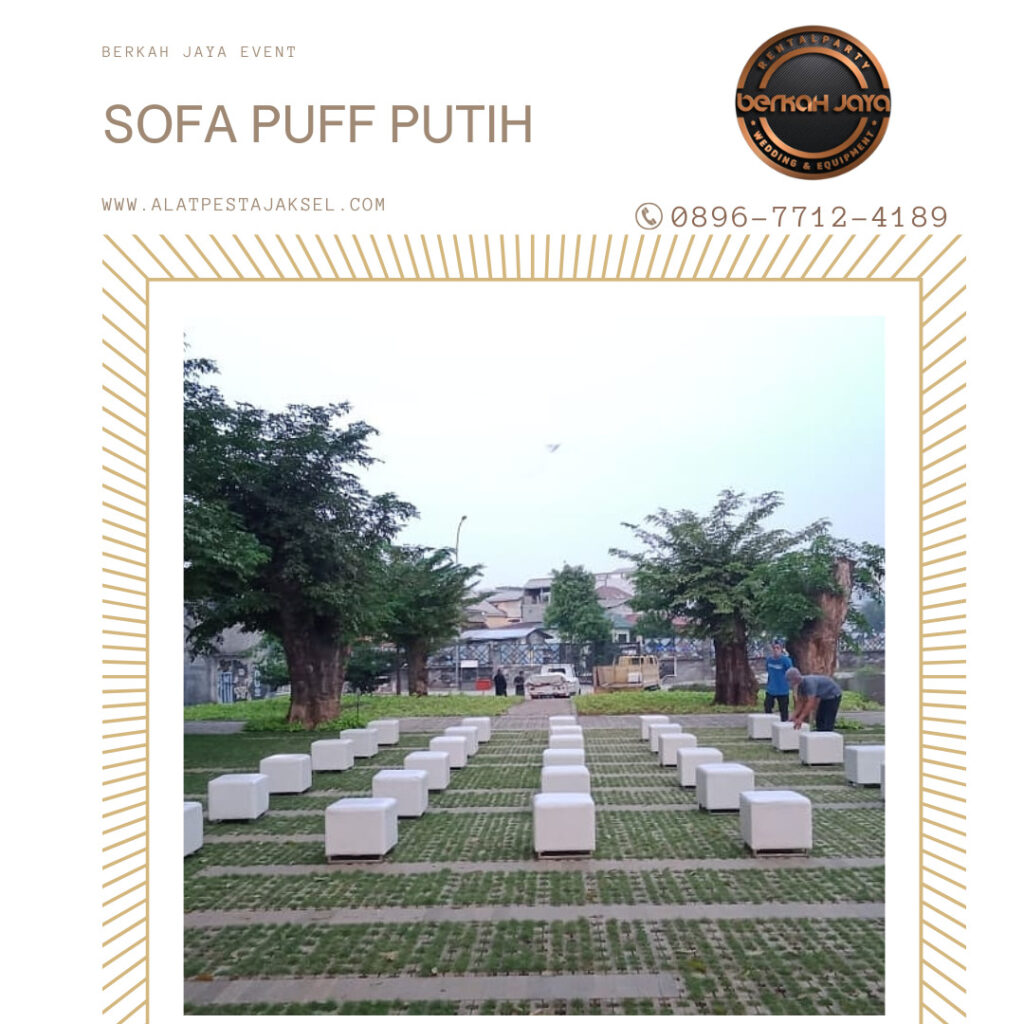 Jasa Sewa Sofa Puff Daerah Jakarta Selatan