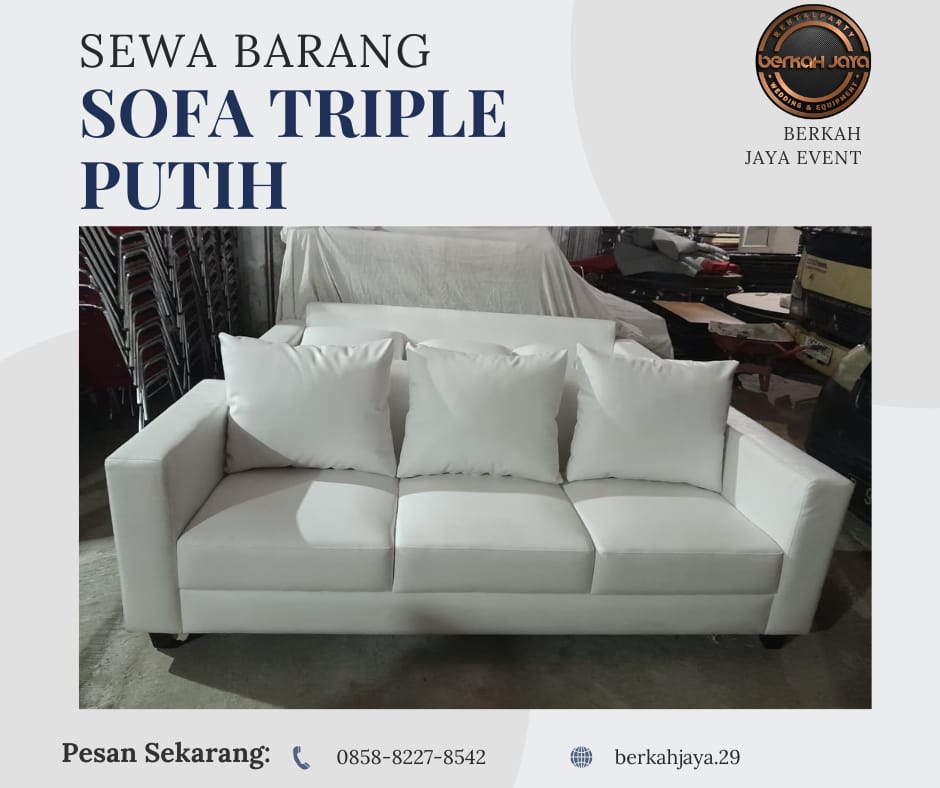 Menyewakan Sofa triple Area Jakarta Selatan