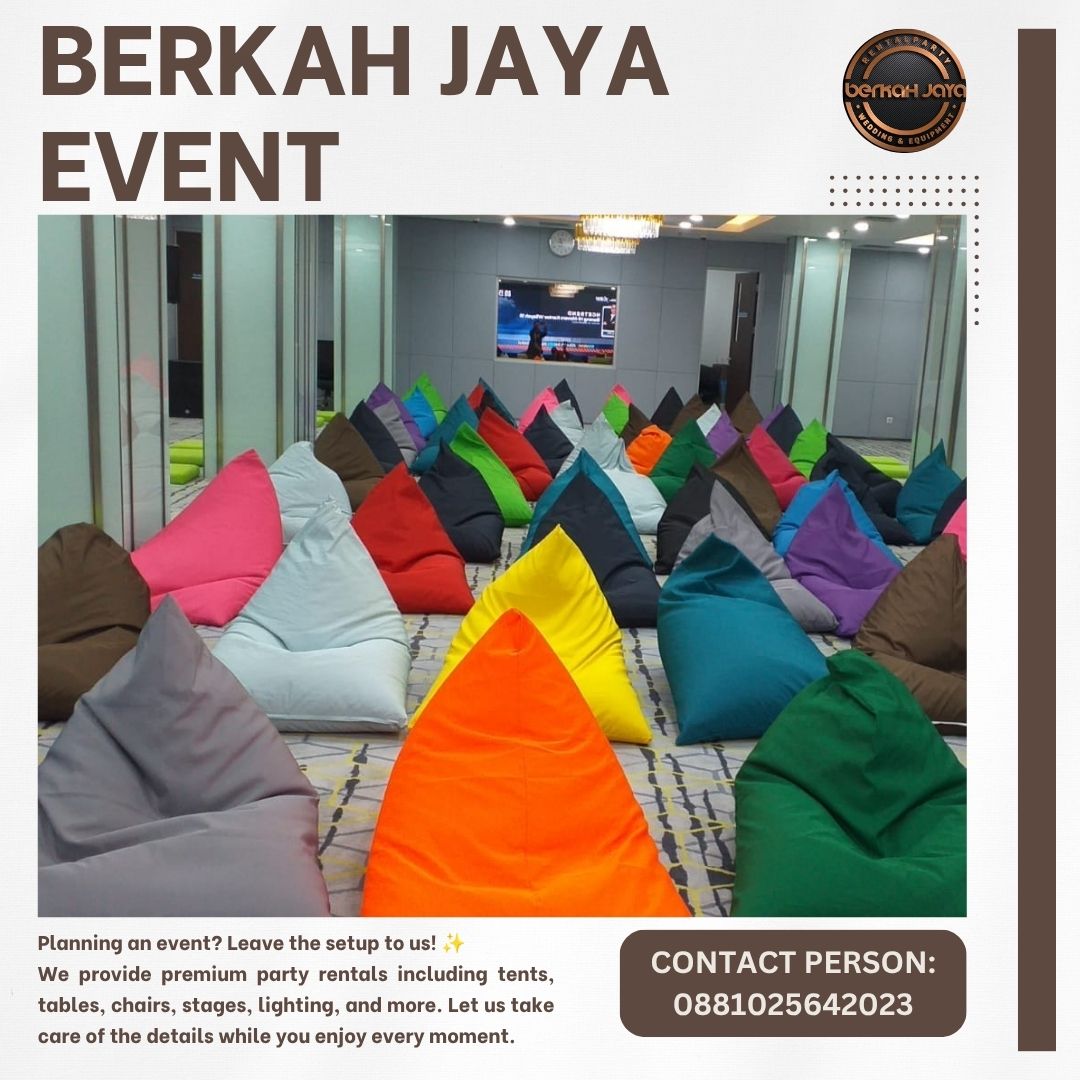 Menyewakan Bean Bag Murah Area Jakarta Selatan