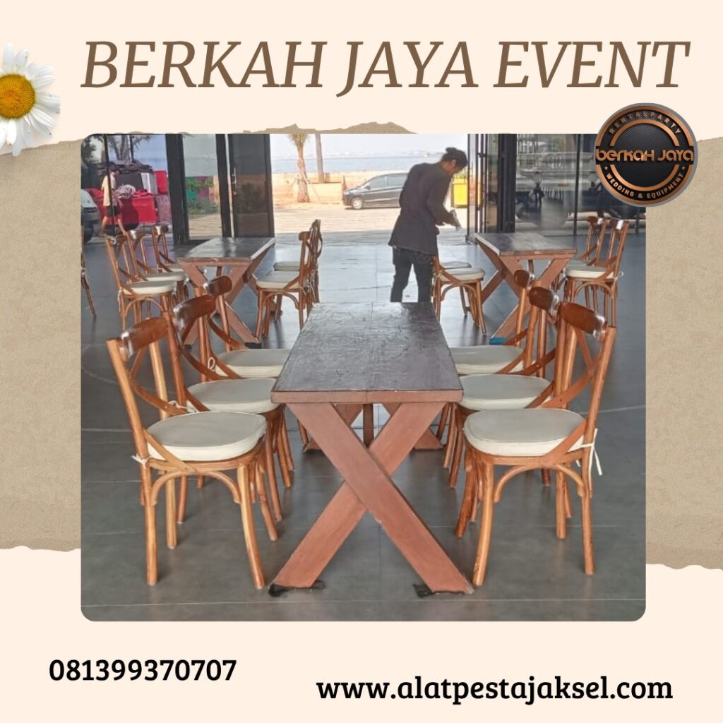 Sewa Kursi Crossback Area Jakarta Selatan