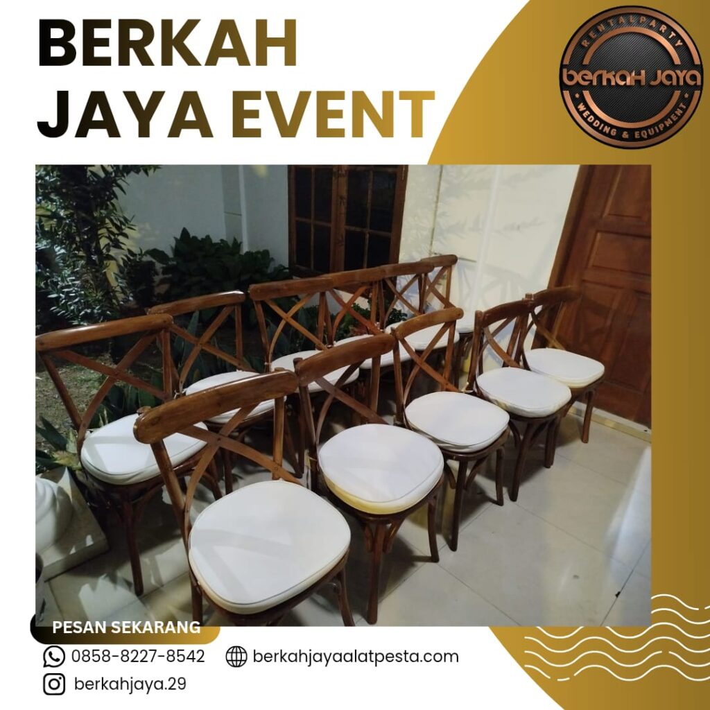 Sewa Kursi Crossback Area Jakarta Selatan
