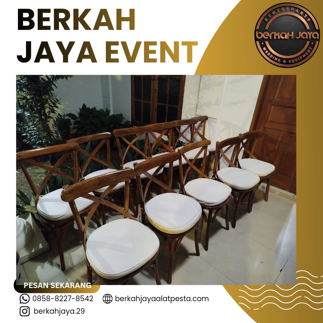 Sewa Kursi Crossback Area Jakarta Selatan