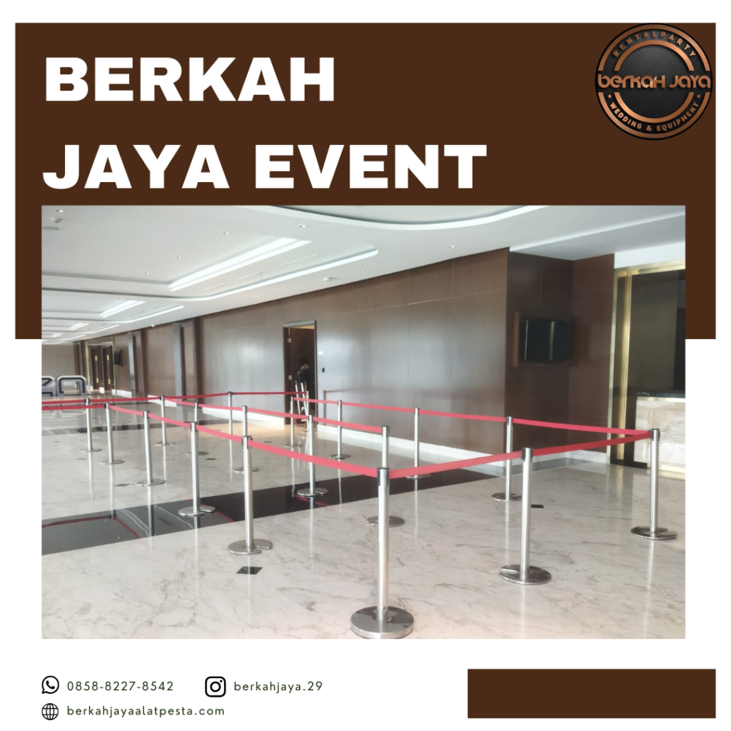 Sewa Tiang Antrian Gesper Daerah Jakarta Selatan
