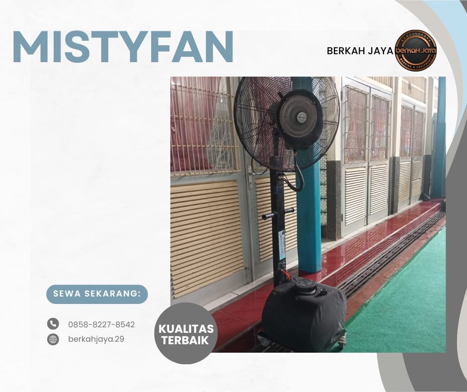 Jasa Rental Misty Fan Murah Area Jakarta Selatan
