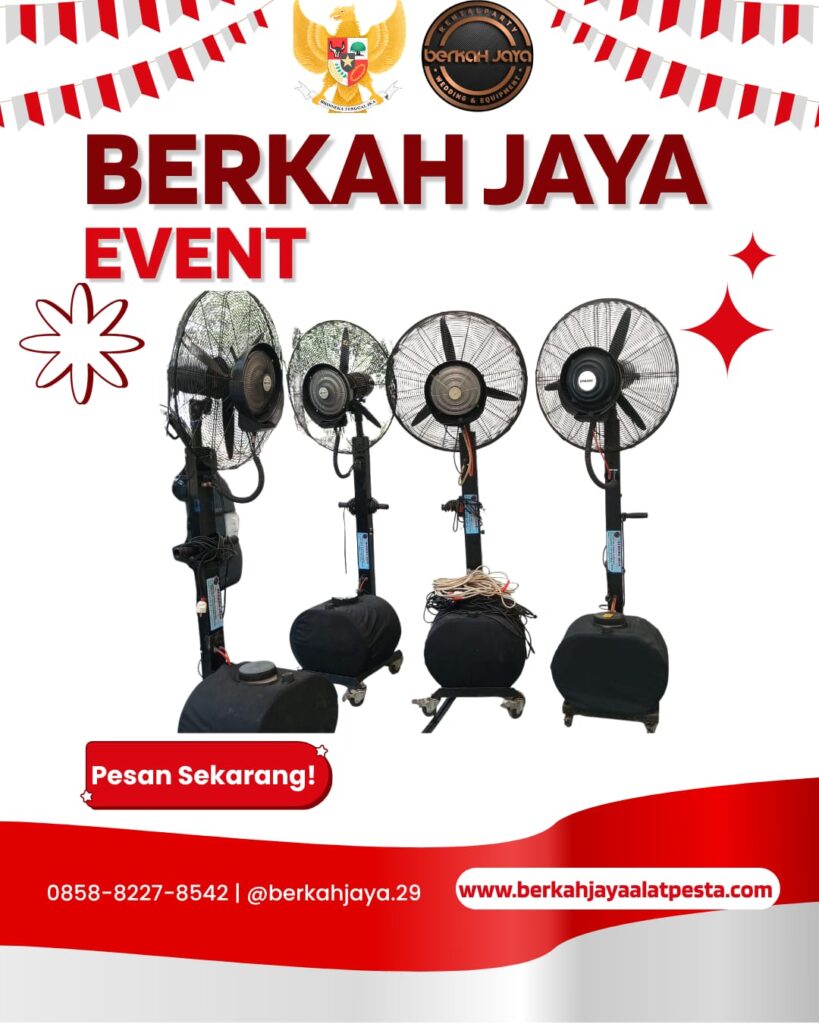 Jasa Rental Misty Fan Murah Area Jakarta Selatan