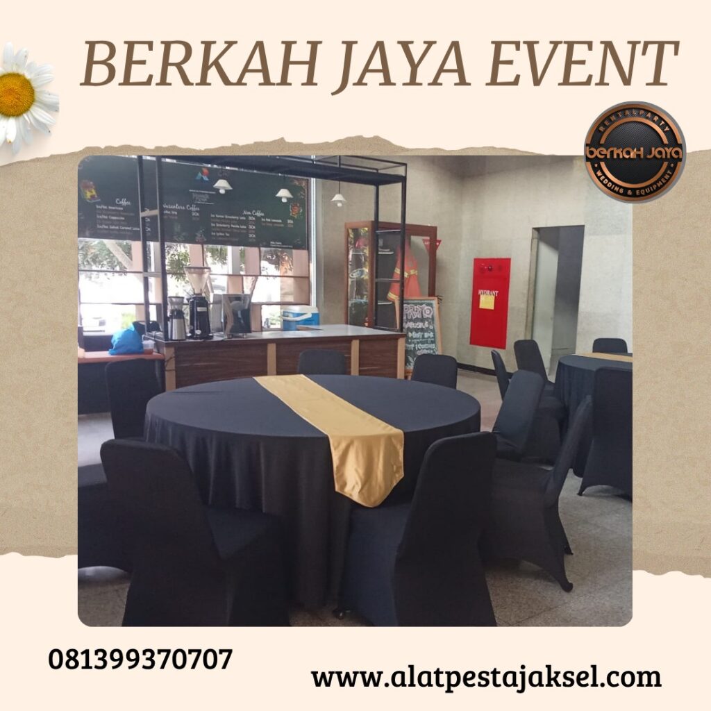 Jasa Rental Meja Bulat Area Pesanggrahan