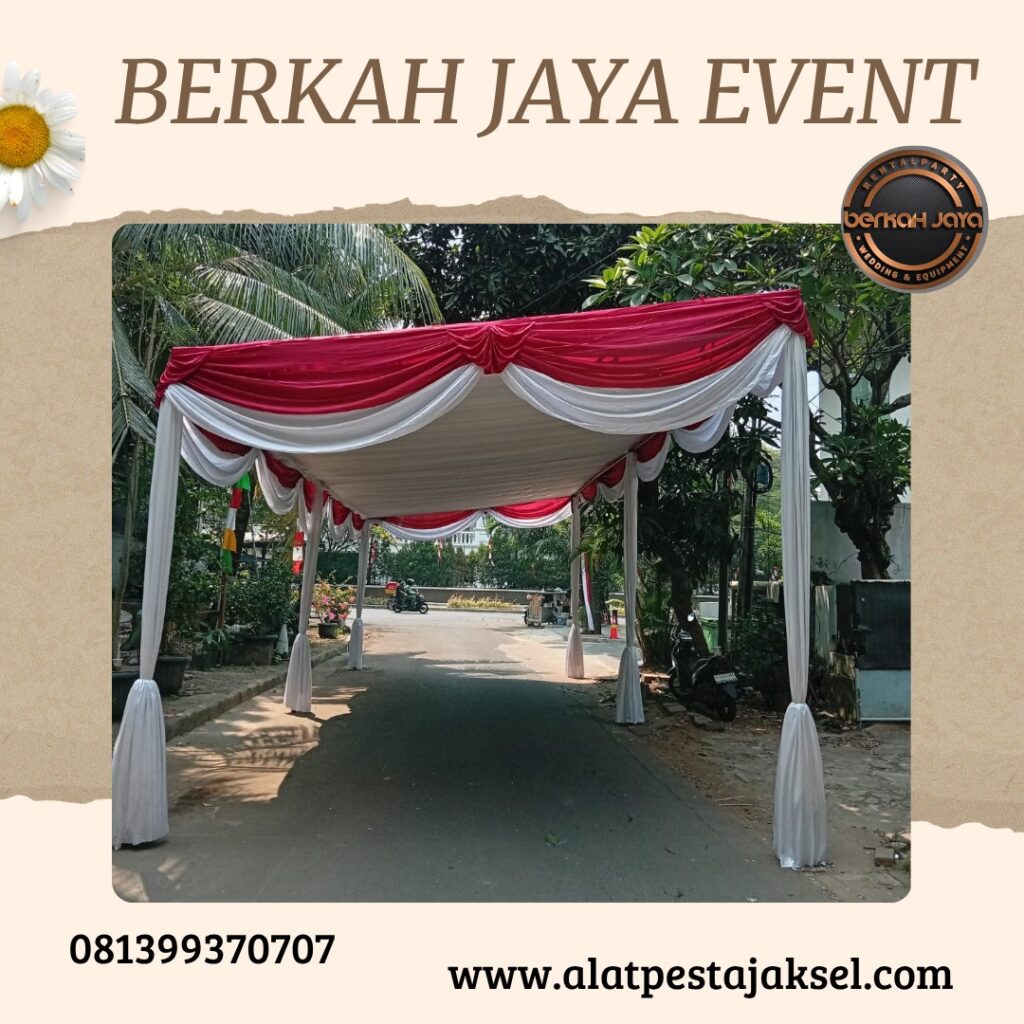 Sewa Penyewaan Tenda Plafon Area Pesanggarahan