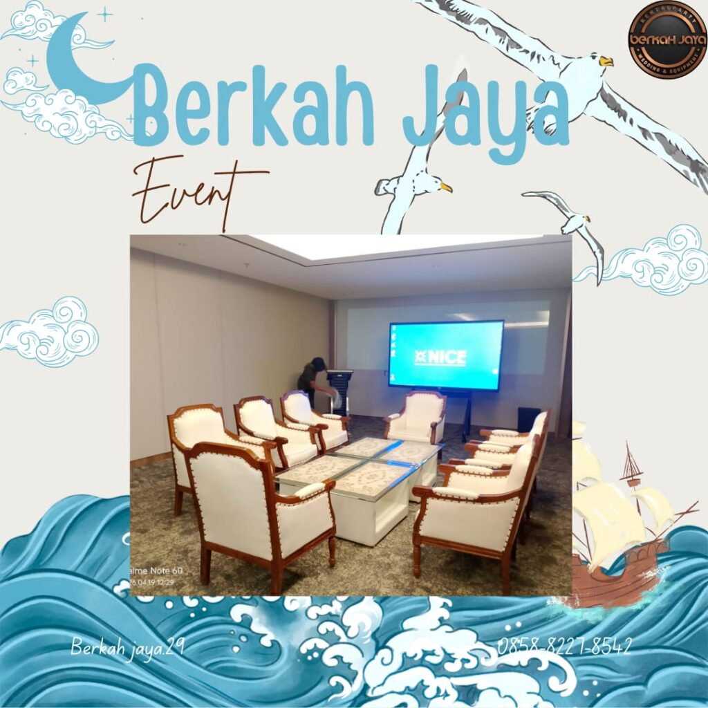 Jasa Rental Kursi VIP Kayu Exclusive Jakarta Selatan