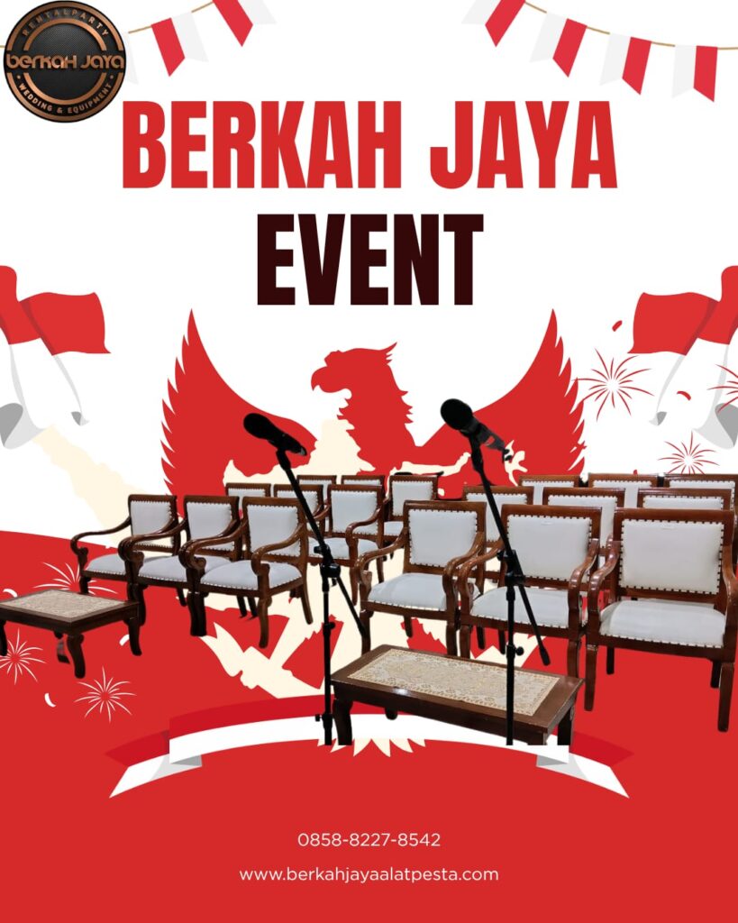 Jasa Rental Kursi VIP Kayu Exclusive Jakarta Selatan
