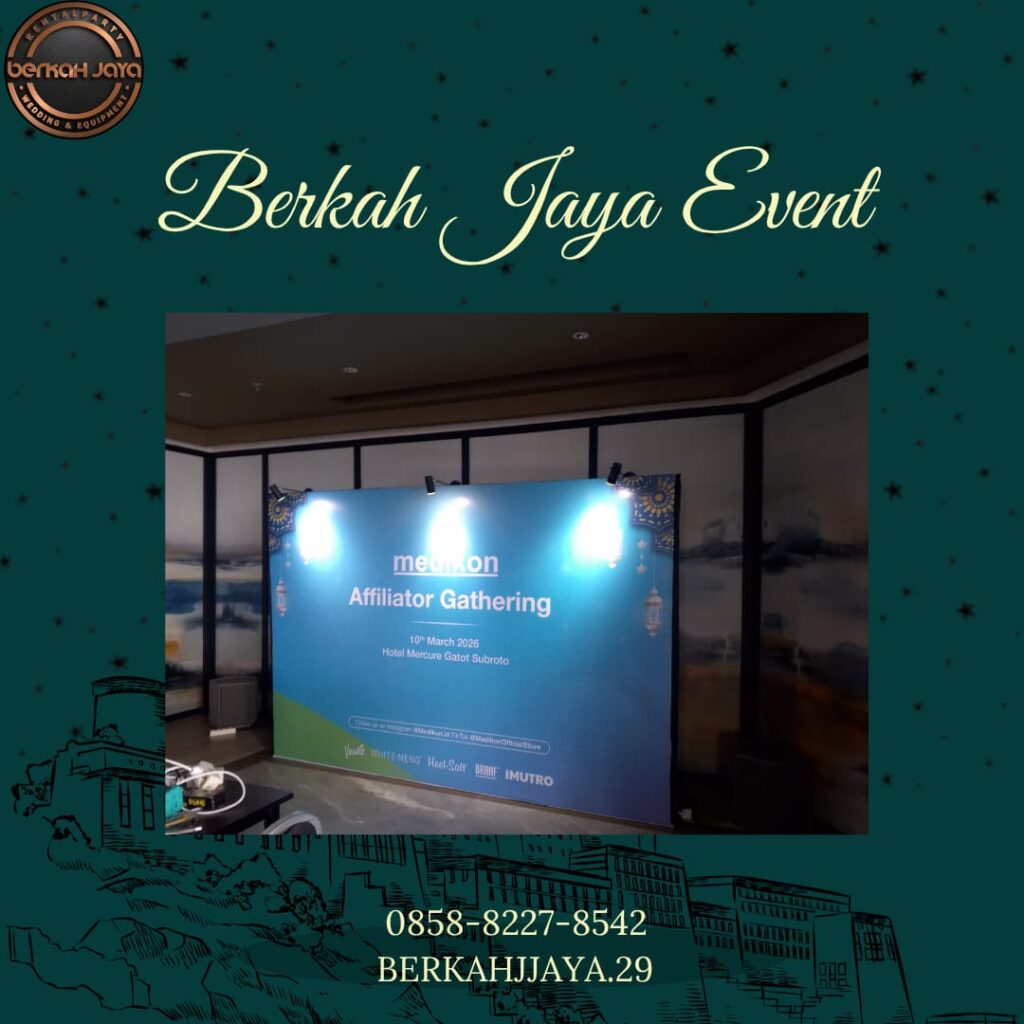 Jasa Sewa Backdrop Panel Kuat Area Jakarta Selatan