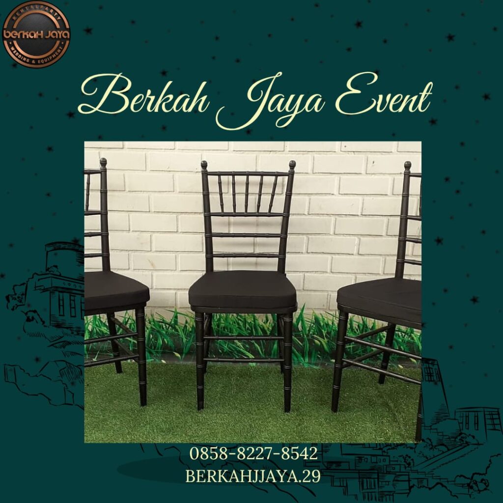 Rental Ragam Macam Kursi Tiffany Area Jakarta Selatan