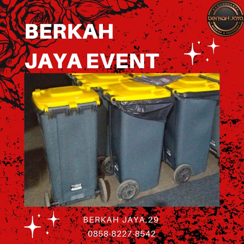 Jasa Sewa Tempat Sampah Ukuran 120L Area Jakarta Selatan