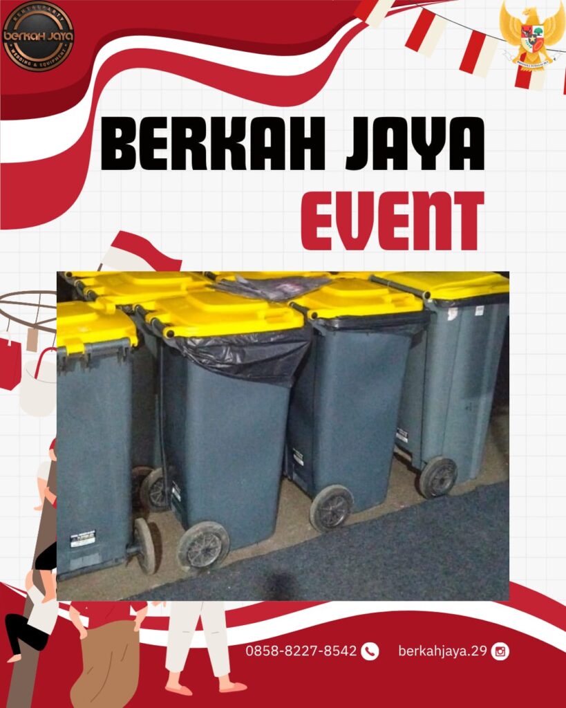 Jasa Sewa Tempat Sampah Ukuran 120L Area Jakarta Selatan